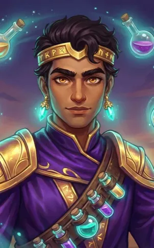 Tariq, a magical companion